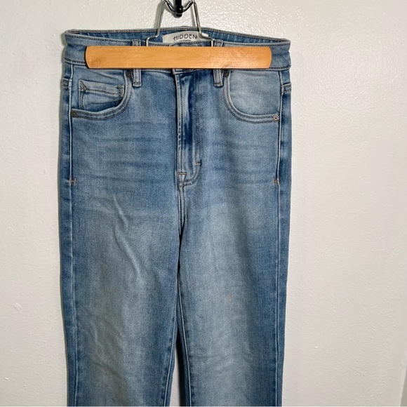 Hidden Los Angeles Flare Jeans Light Wash High Rise 24 - Picture 4 of 12